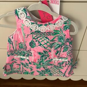 NWT Lilly Pulitzer baby girl dress & bloomers!